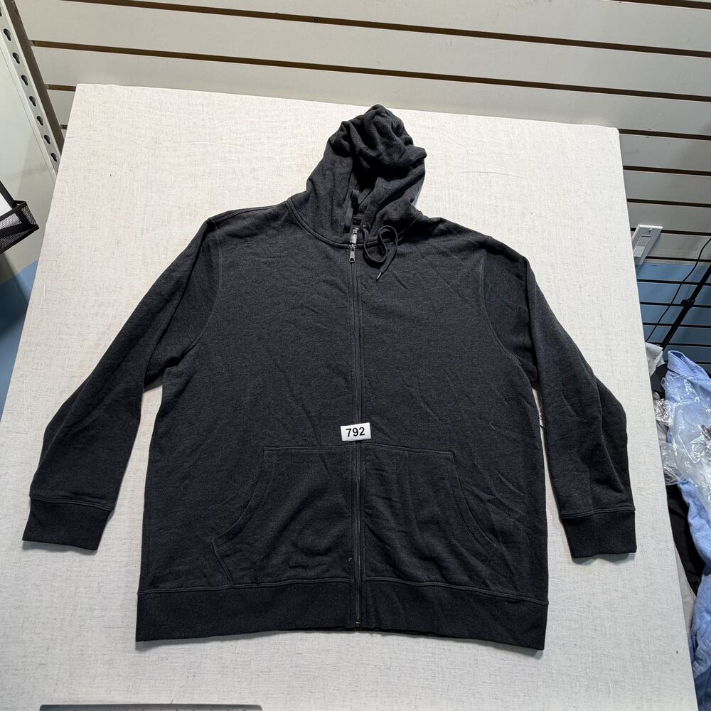 DXL Men Apparel Black Hoodie 2XL Brand New